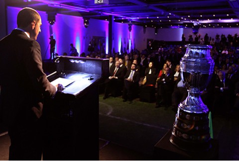 Concepción aplaza el día del sorteo de la Copa América 2015