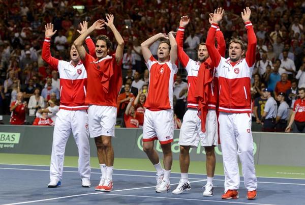 Suiza con Roger Federer como protagonista sella su paso a la final de Copa Davis