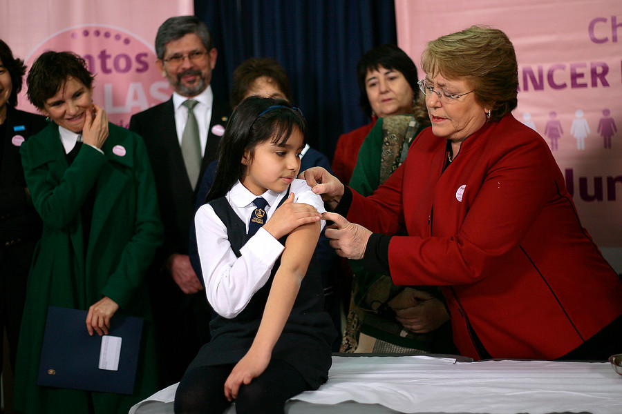 Dieron el vamos a campaña de vacunación contra el virus del papiloma humano