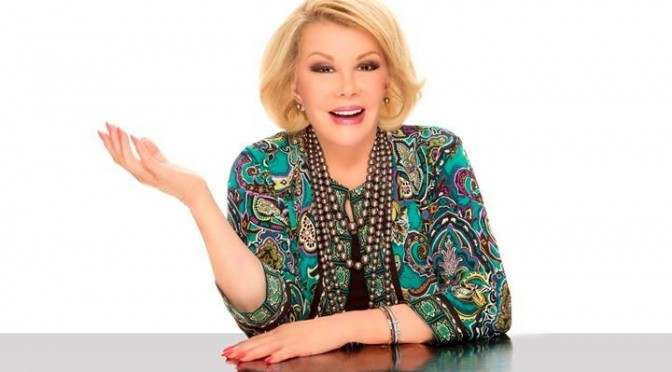 “Día Nacional de Joan Rivers” y los deseos de la comediante para su funeral