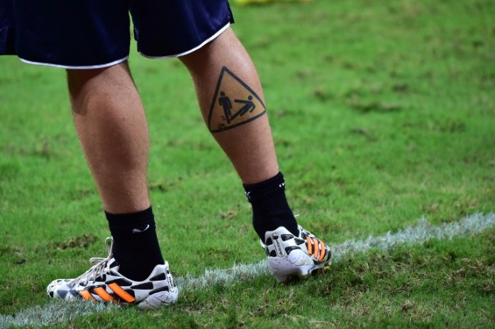 Las historias tras los tatuajes de 9 futbolistas
