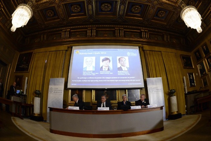 Premio Nobel de Física para inventores de bombillas de bajo consumo LED
