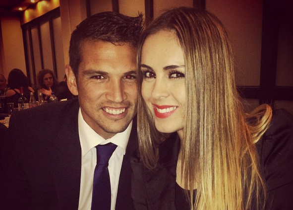 La romántica postal que subió Maura Rivera disfrutando de 'Gigantes' con su esposo