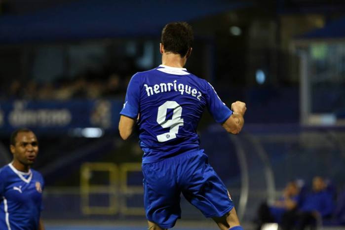 Ángelo Henríquez marcó los 4 goles de su equipo en triunfo en Copa de Croacia