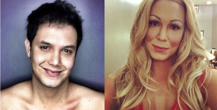 Increíble: Animador de TV se transforma en celebridades sólo usando maquillaje