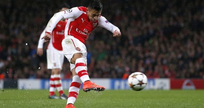 Arsenal con Sánchez de titular buscará la clasificación en Champions