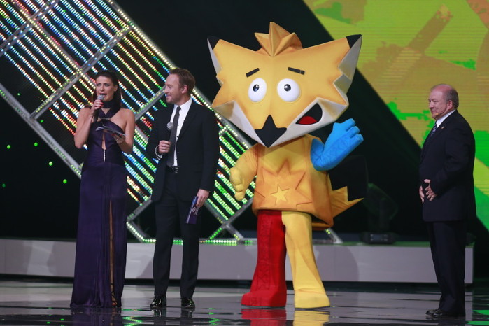 Sorteo Copa América: Tonka Tomicic se robó las miradas con elegante vestido