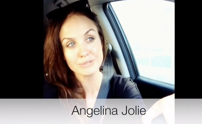 Stefan Kramer femenina arrasa imitando a 15 celebridades mientras conduce