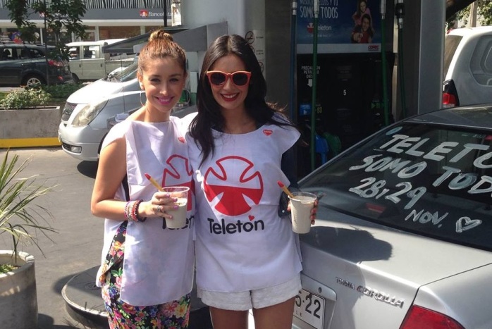 Conocidos rostros de la televisión salieron a la calle por la 'Pintatón'