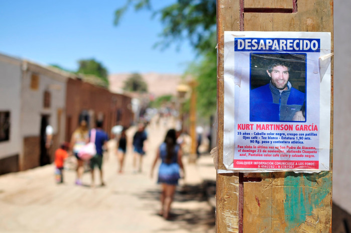 Designan a fiscal preferente para investigar desaparición de guía en Desierto de Atacama