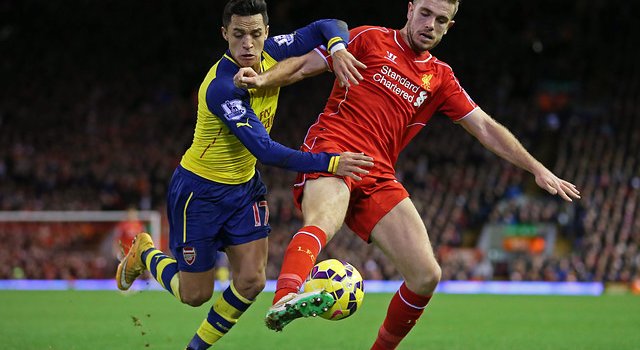 Con Alexis en cancha el Arsenal sólo empató frente al Liverpool en Anfield