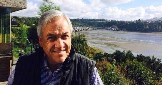 Sebastián Piñera celebró sus 65 años hasta con el perrito de la familia