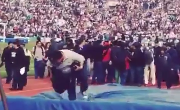 El doloroso chascarro de un fotógrafo en la despedida de 'Chupete'