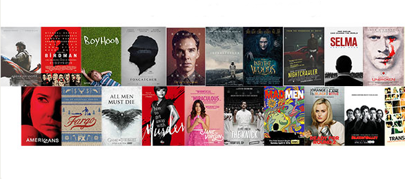 AFI revela el listado de las mejores películas y series del 2014