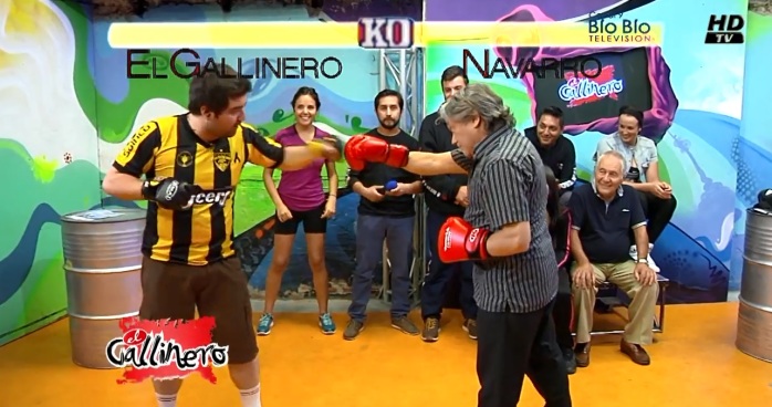 Senador Navarro ‘se va a las manos’ con conductor de programa penquista