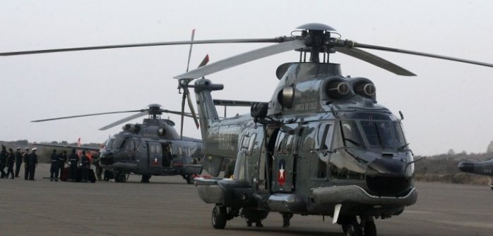 Helicóptero de ataque de La Armada funcionará como apoyo para emergencias en Magallanes