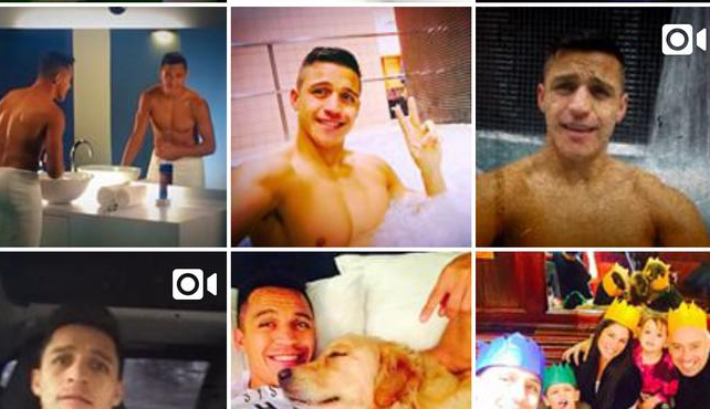 Alexis Sánchez deja público su Instagram: Suma 40 mil seguidores en un día