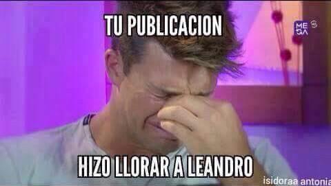 Los burlescos memes contra Leandro tras su salida de Amor a Prueba