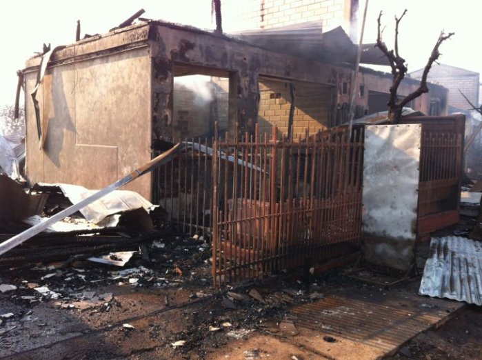 Incendio en Mulchén deja 14 casas destruidas, 7 lesionados y 47 damnificados