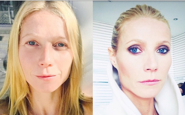 Las mejores fotos de celebridades sin maquillaje