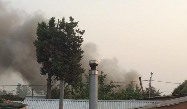 Incendio dejó 8 damnificados y 2 casas destruidas en La Florida