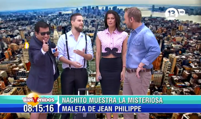 Matinal Bienvenidos sorprende con aparición de Jean Philippe Cretton