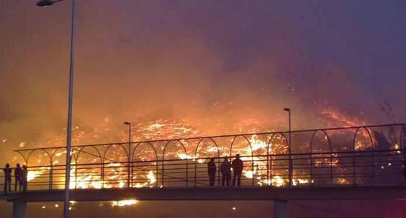 Bío Bío en llamas: Los trágicos videos que capturaron testigos de los incendios