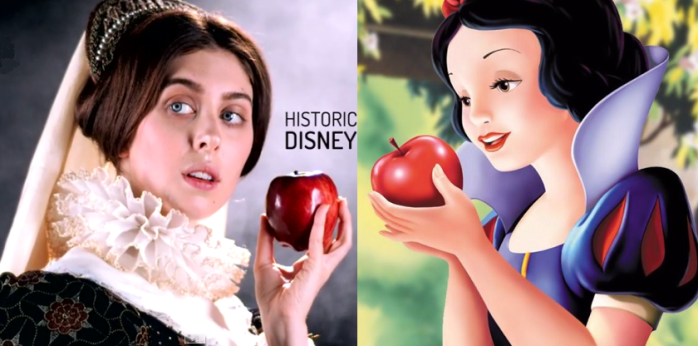 ¿Cómo lucirían las princesas Disney si fuesen históricamente exactas?