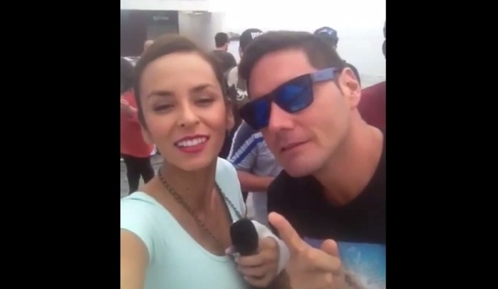 Jhendelyn adelanta en videoselfie cómo sería su piscinazo si sale reina