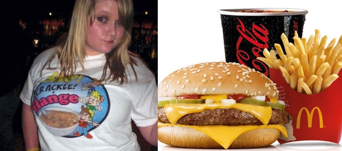 Joven madre gastaba $400 mil al mes en McDonald's: Hoy lo dejó y luce así