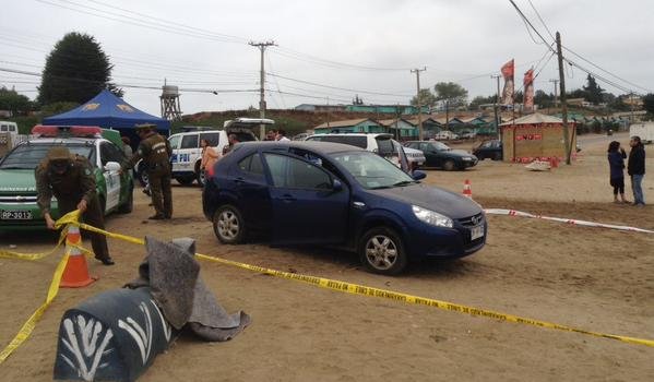 Quintero: Hallan muertos a dos abuelitos dentro de su auto en playa Loncura