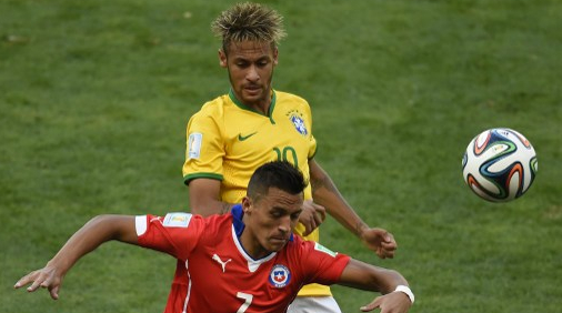 Neymar le respondió a Sánchez en la antesala del partido Chile-Brasil