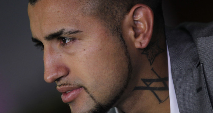 Revelan duro enfrentamiento entre Vidal y carabinero en lugar del accidente