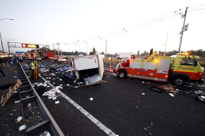 Dos fallecidos deja accidente de tránsito en San Bernardo