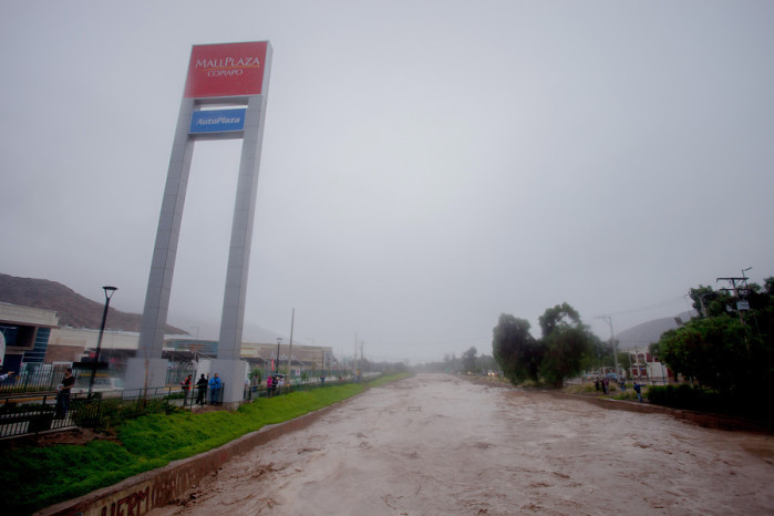Declaran estado de excepción en Atacama: llaman a la autoevacuación