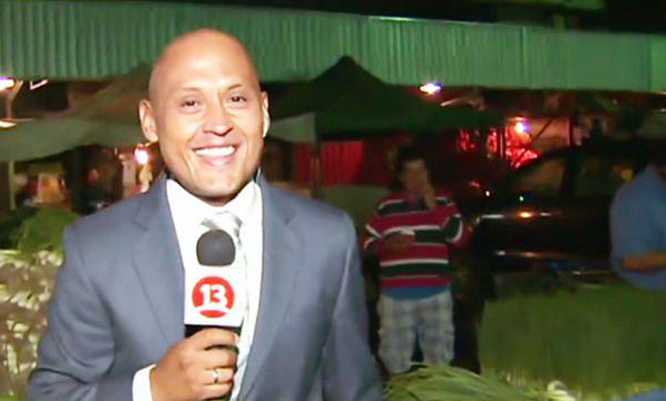 Doble 'cara pálida' en despacho de periodista de Canal 13 desata carcajadas