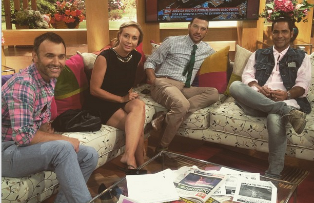 El 'tuiteo' mala onda que incomodó a Juan Falcón en el matinal de TVN