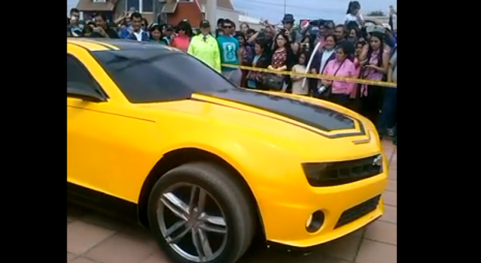 ¡Sorprendente! Auto se transformó en robot en la región del Bío Bío