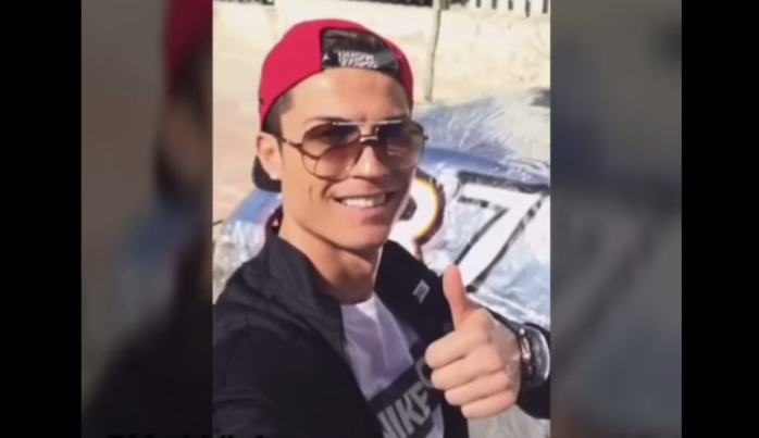 La ociosa broma de Cristiano Ronaldo a compañero de selección