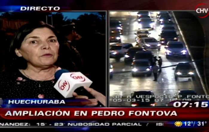 Irónico: Registran triple colisión en inauguración de ampliación de Pedro Fontova