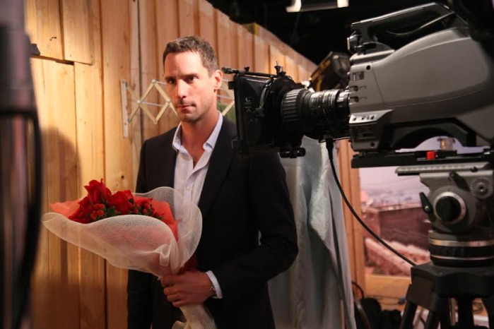 Difunden imágenes de las grabaciones de la nueva teleserie de Mega 