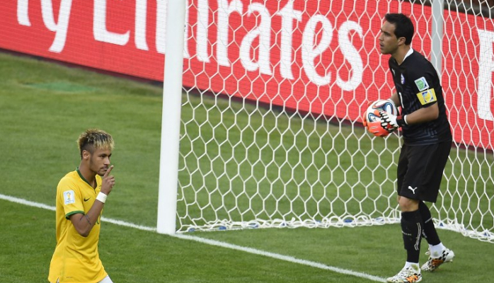 ¡Felicidades! Así fue el saludo de Neymar a Claudio Bravo en su cumpleaños