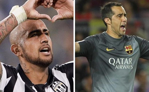 Vidal y Bravo ya conocen a su rivales en semifinales de la Champions League