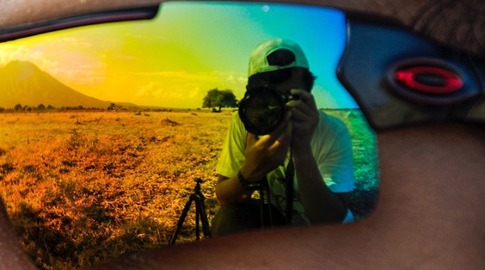 El peculiar animal africano que se coló en la selfie de un turista alemán