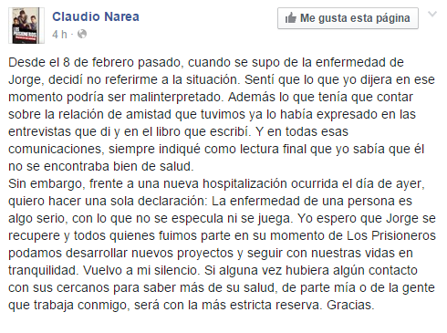 Claudio Narea | Facebook