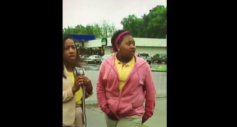 El vergonzoso chascarro de mujer 'gringa' mientras era entrevistada para la TV