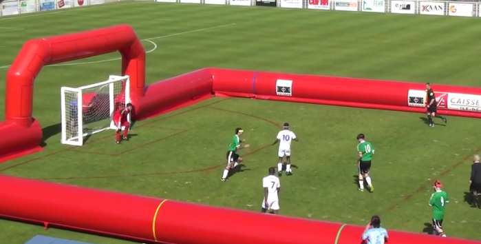 Fútbol para ciegos: El hermoso gol de francés que hizo recordar a Maradona