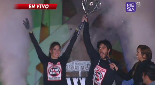 ¡Se acabó! Pedro y Romina son los ganadores del reality 