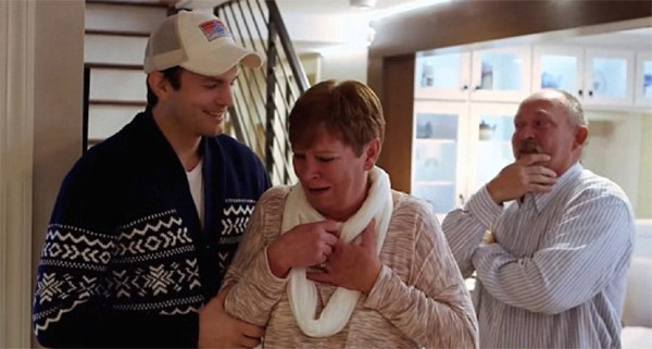 Ashton Kutcher impacta a su madre remodelando su casa: Esta fue su reacción