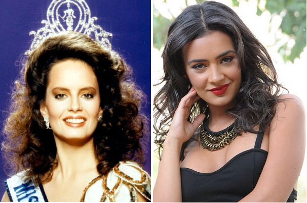 ¡Impensado! Cecilia Bolocco le copia vestido a Dominique Gallego